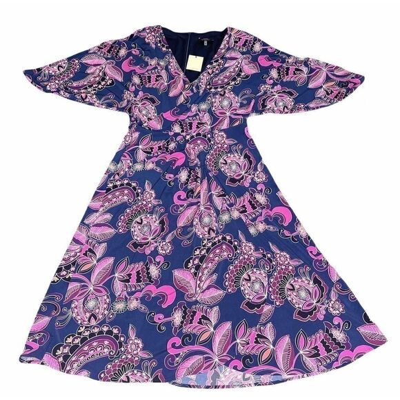 Trina Turk Payton Print Jersey Dress NWT Size 4 - Picture 7 of 9